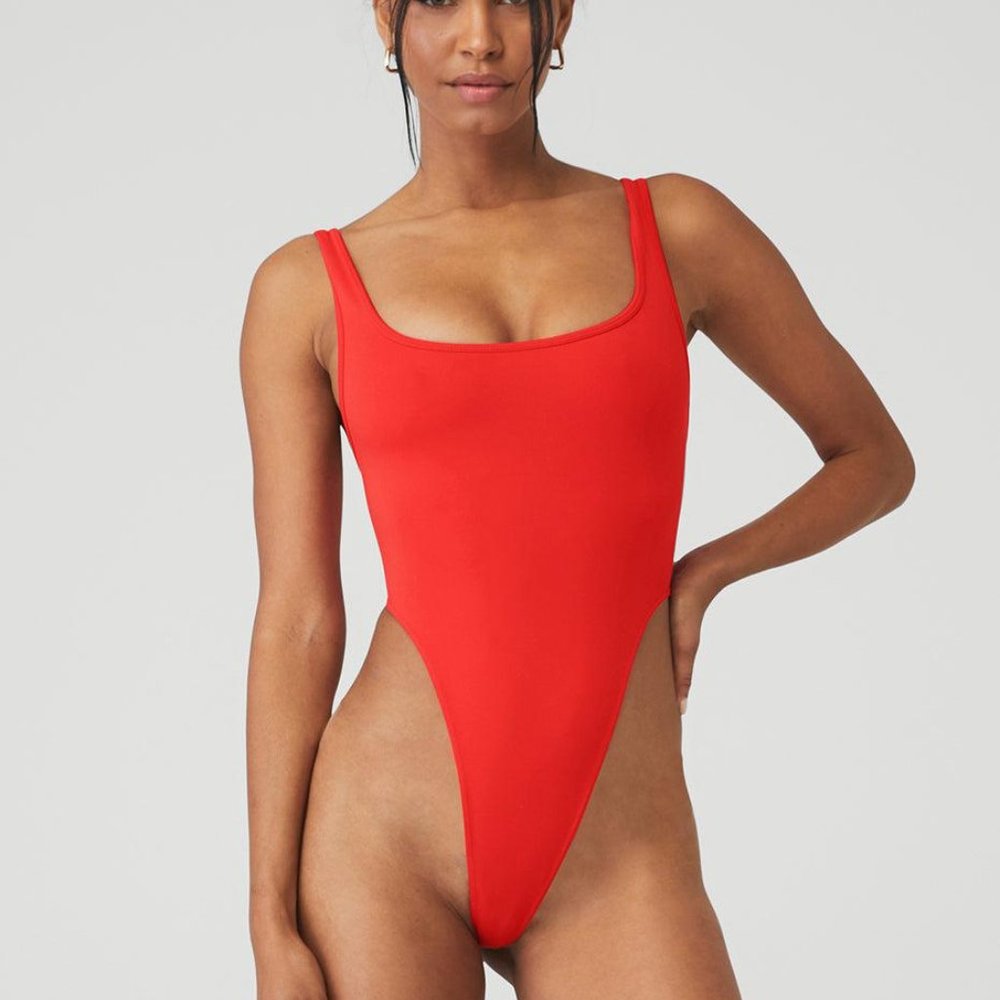 ALO Yoga Airbrush Hot Shot Bodysuit